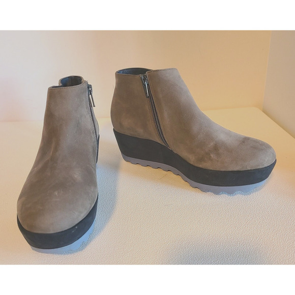 Camper Shoes - CAMPER LAIKA LARA SURI James Marino Yaku Comfort Boot PLATFORM Blue GREY 37 SZ 7